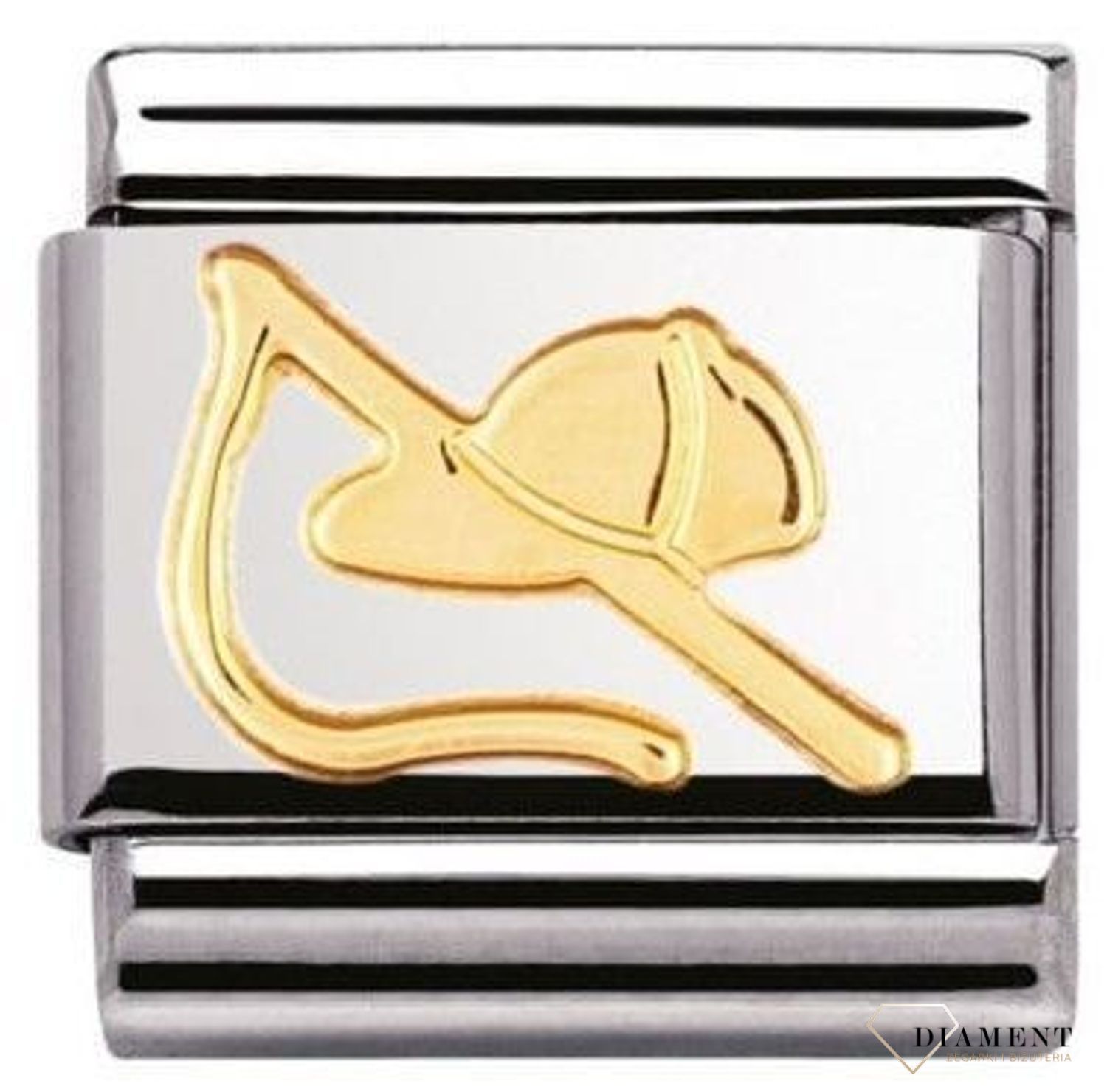 Nomination Link 18K zawieszka złoto 'Jeździectwo' 030106 18 biżuteria nomination nomination zawieszki nomination baza.jpg